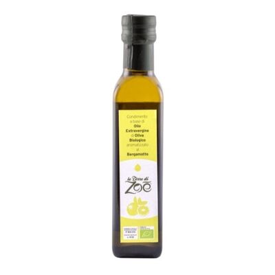Bio-Olivenöl extravergine mit Bergamotte-Geschmack 250ml