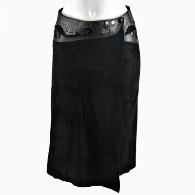 Midi Skirt 'Boho' black