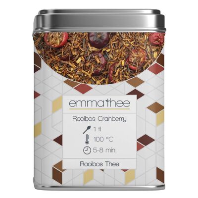 Tea tin Rooibos Cranberry