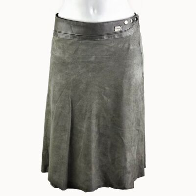 Midi Skirt 'Elegance' gray