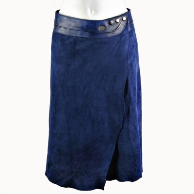 Midi Skirt 'Elegance' blue