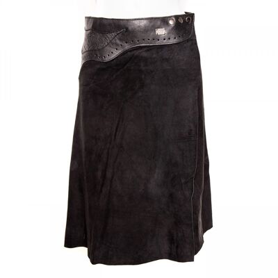 Midi Skirt 'Inlay' black