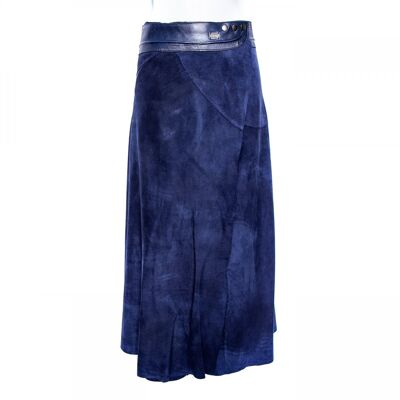Long Skirt 'Elegance' blue