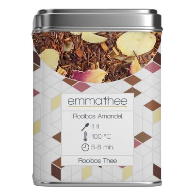 Rooibos Almond tea tin