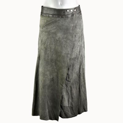 Long Skirt 'Elegance' gray