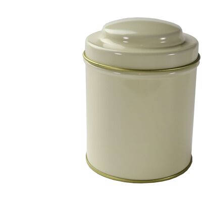 Tea Tin Round Cream 125 grams