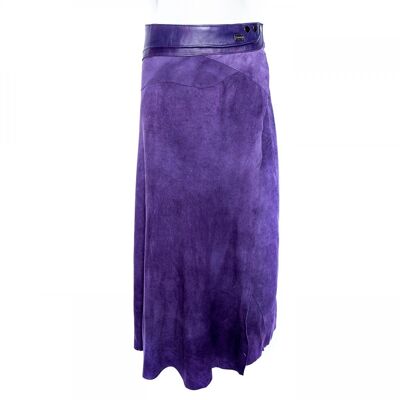 Long Skirt 'Elegance' purple