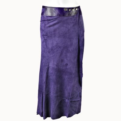 Long Skirt 'Simplicity' purple