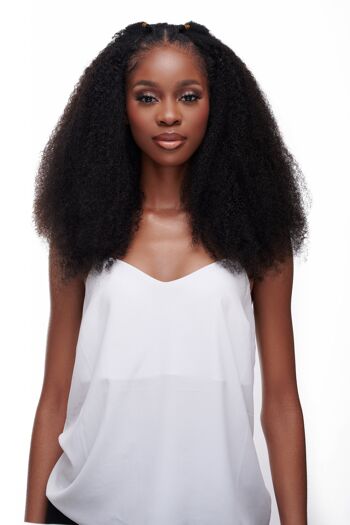 Perruque U-Part Kinky Curls - 18" (densité 130%) 2