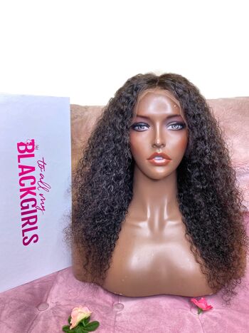 Kinky Curls 'Solange' Lace Wig 6