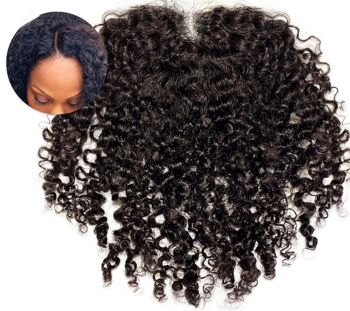 Kinky Curls Lace Closure & Front - 18" (5x5) 2