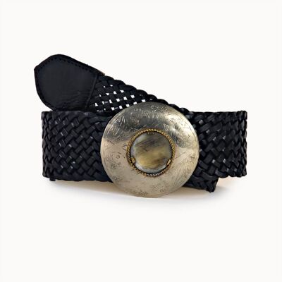 Ceinture "Kuru" noire 115cm