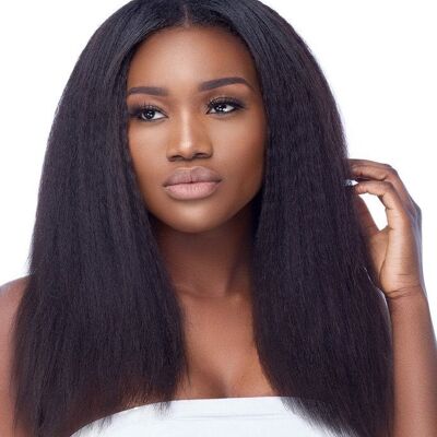 Kinky Straight Wefts (Bundles/Weave) - 14”