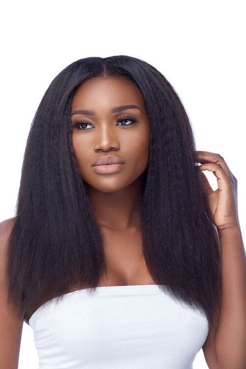 Kinky Straight Wefts (Bundles/Weave) - 18"