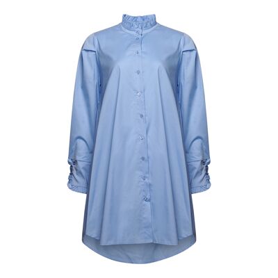 Naneth Shirt Dress Light Blue