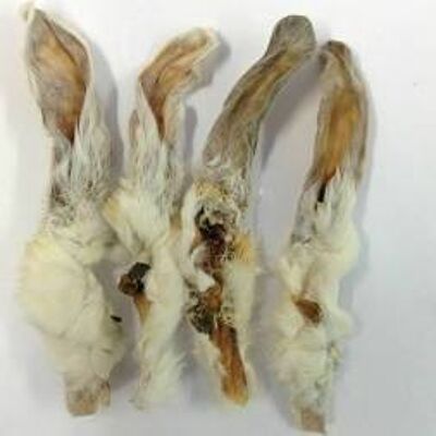 Rabbit Ears (with hair) - 4kg