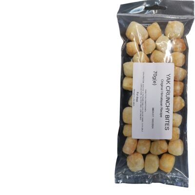 Yak Snack Chews (various sizes) - Yak Crunchy Bits (70g)