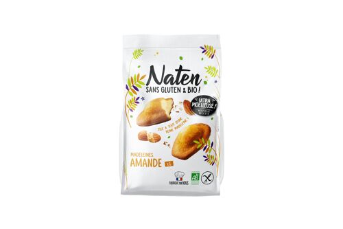 Madeleine amande sans gluten 180g Naten