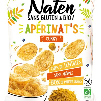 Gluten Free Curry Crisps 50g Naten