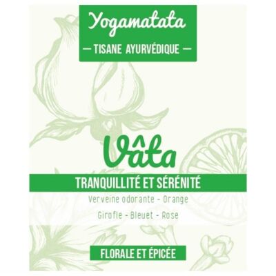 Ayurvedic organic Vata herbal tea