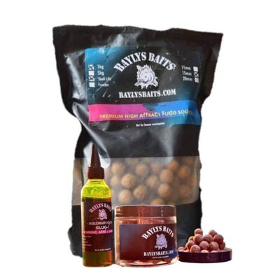 Baylys Baits 1KG Bait Bundle - Gottes Geschenk Gefroren