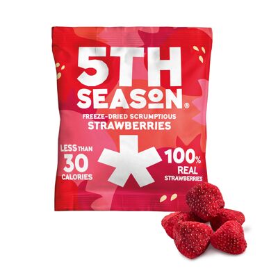 Bouchées aux fraises de la 5e saison