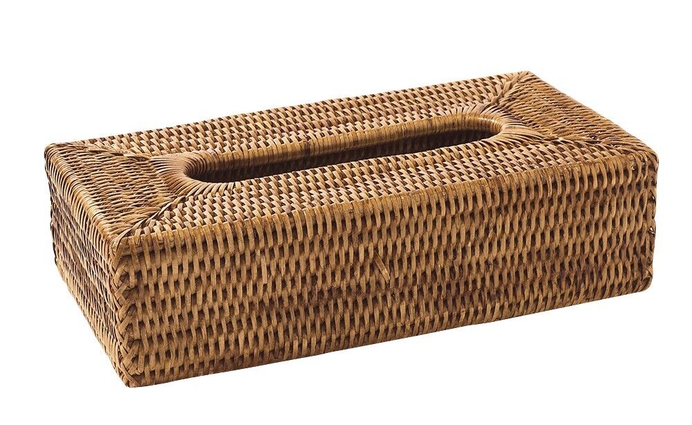 Portafazzoletti Cosette, rattan miele
