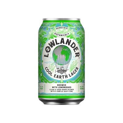 Lowlander Cool Earth Lager - canette