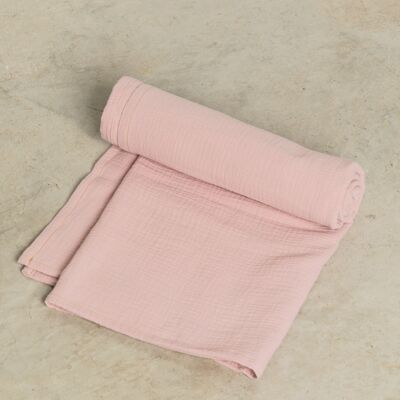 Muslin Swaddle Blanket Pink