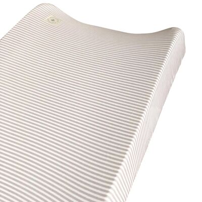 Changing Mat Cover - Stripes Heaven Grey