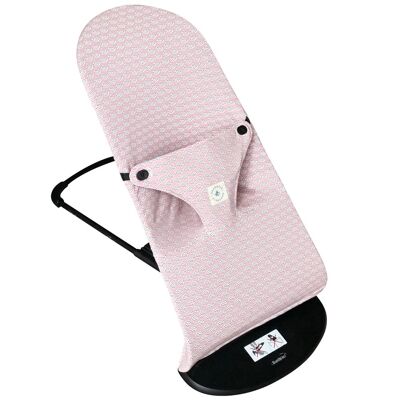 BabyBjorn Bouncer Cover - Peacock Pink