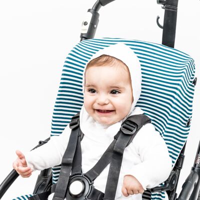 Bugaboo Bee Cover - Stripes Heaven Dark Green