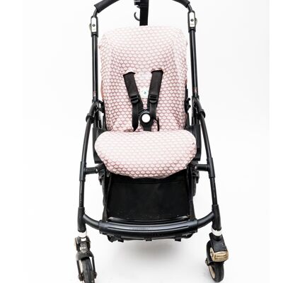 Bugaboo Bee Cover - Shiny Peacock Pink