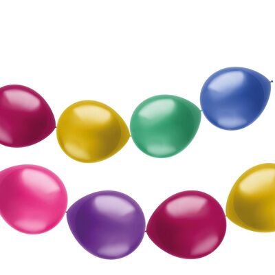 Knopfballons für Balloon Garland Shimmer 16cm - 12 Stück