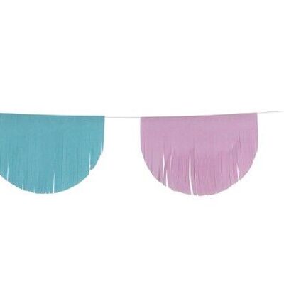 Fringe Garland Pastel - 6 meters