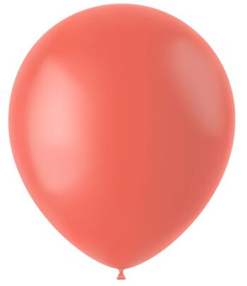 Ballons Fresh Cantaloup Mat 33cm - 10 pièces