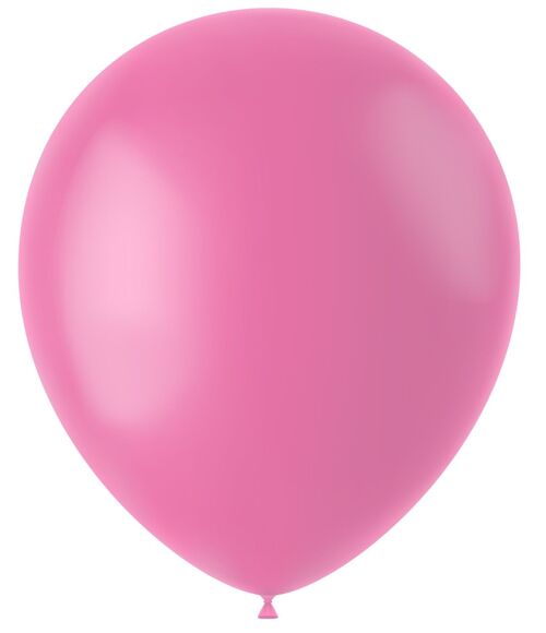 Ballonnen Rosey Pink Mat 33cm - 10 stuks