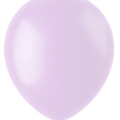 Ballons Poudre Lilas Mat 33cm - 10 pièces