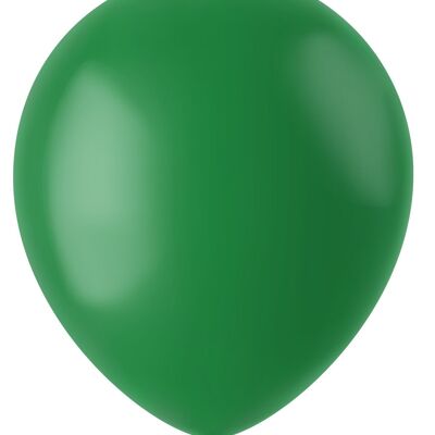 Globos Verde Pino Mate 33cm - 10 piezas