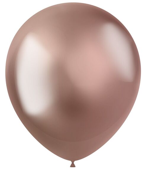 Ballonnen Intense Rosegold 33cm - 10 stuks