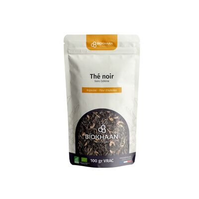 Té negro de espino cerval de mar y sauce orgánico 100 g "Sin teína"