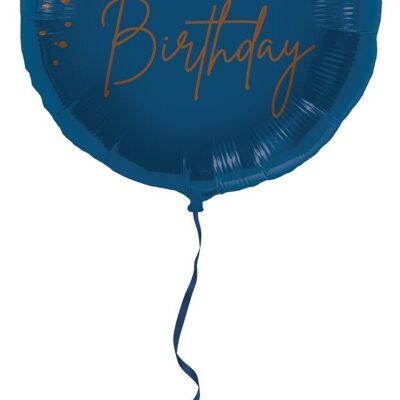 Foil balloon Elegant True Blue - 45cm