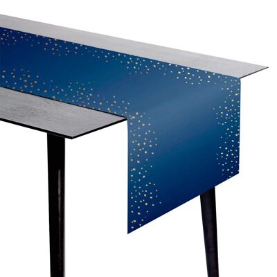 Table runner Elegant True Blue - 240x40cm