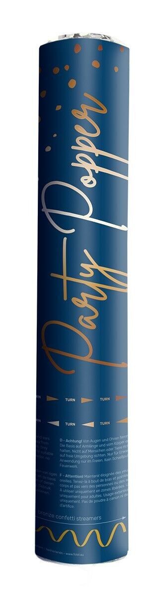 Cannone Coriandoli Elegante True Blue - 28cm