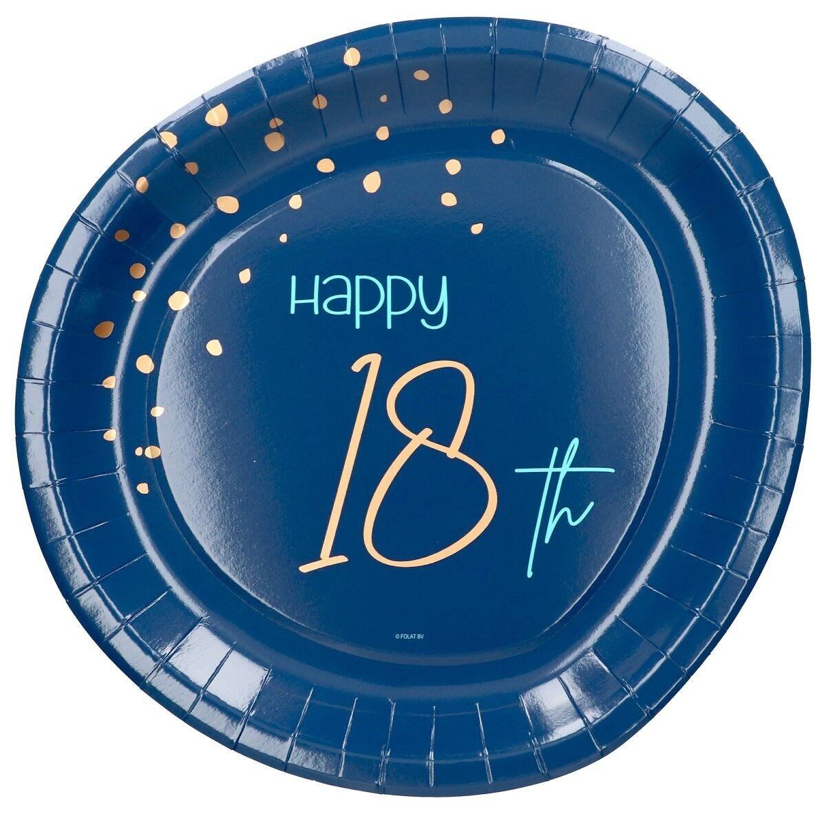 Piatti Elegant True Blue 18 Anni 23cm - 8 pezzi