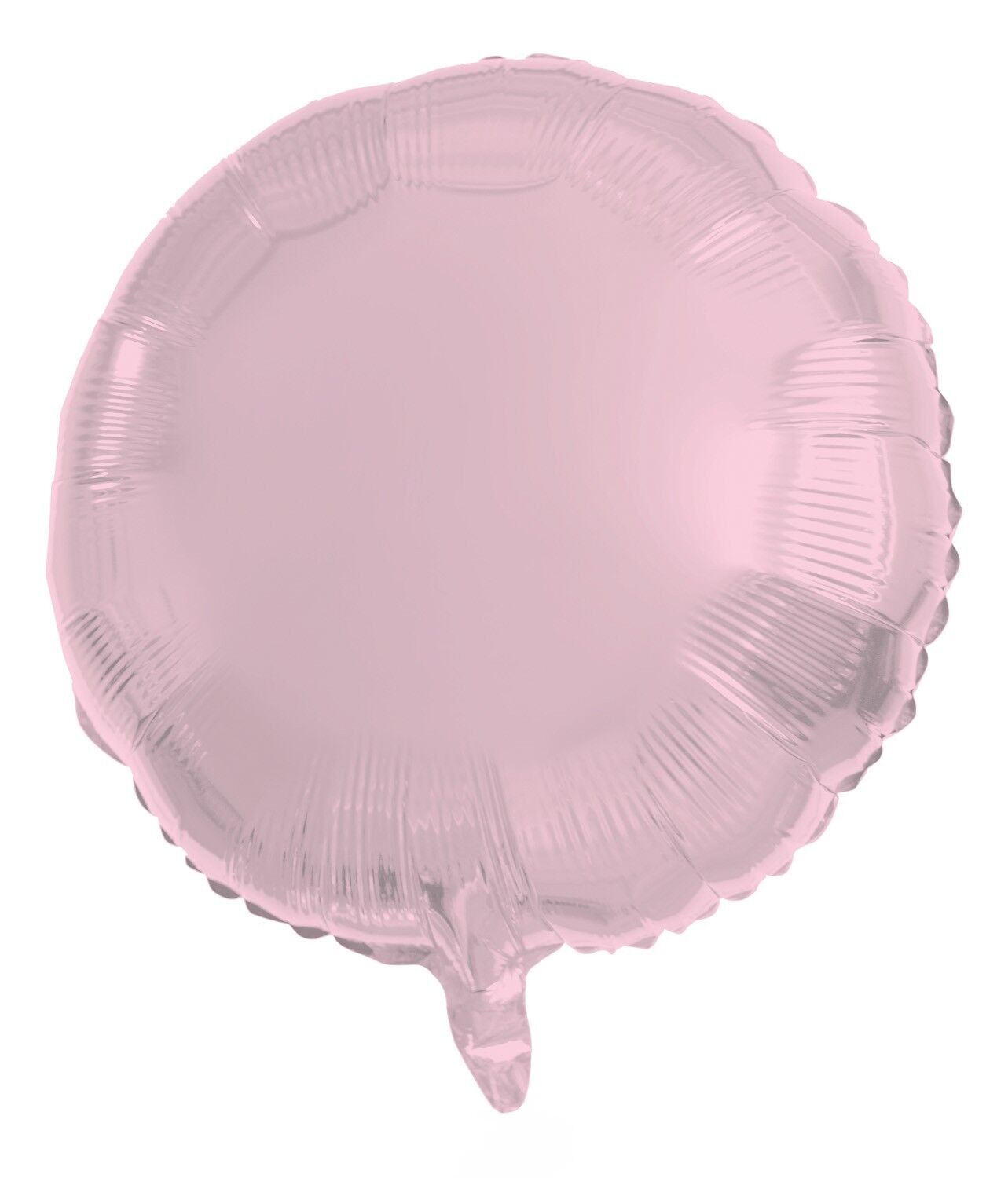 Palloncino Foil Rotondo Rosa Pastello Metallico Opaco - 45 cm