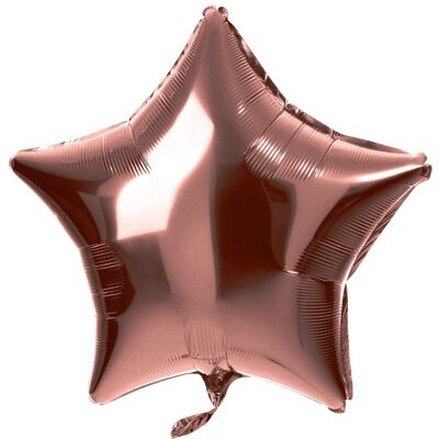 Folienballon Sternförmig Bronze - 48 cm