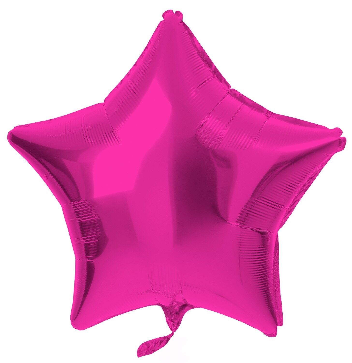 Palloncino Foil A Forma Di Stella Magenta - 48 cm
