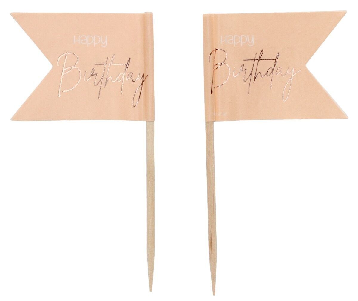 Picks Elegant Lush Blush - 36 pezzi