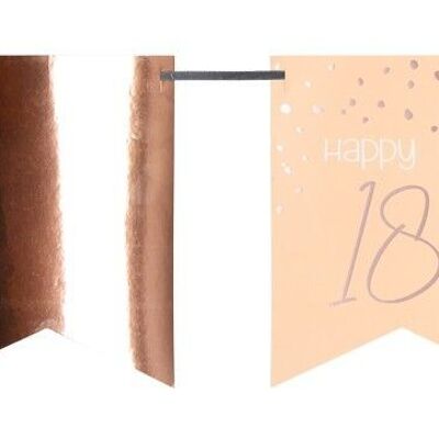 Bunting Elegant Lush Blush 18 Years - 6 meters